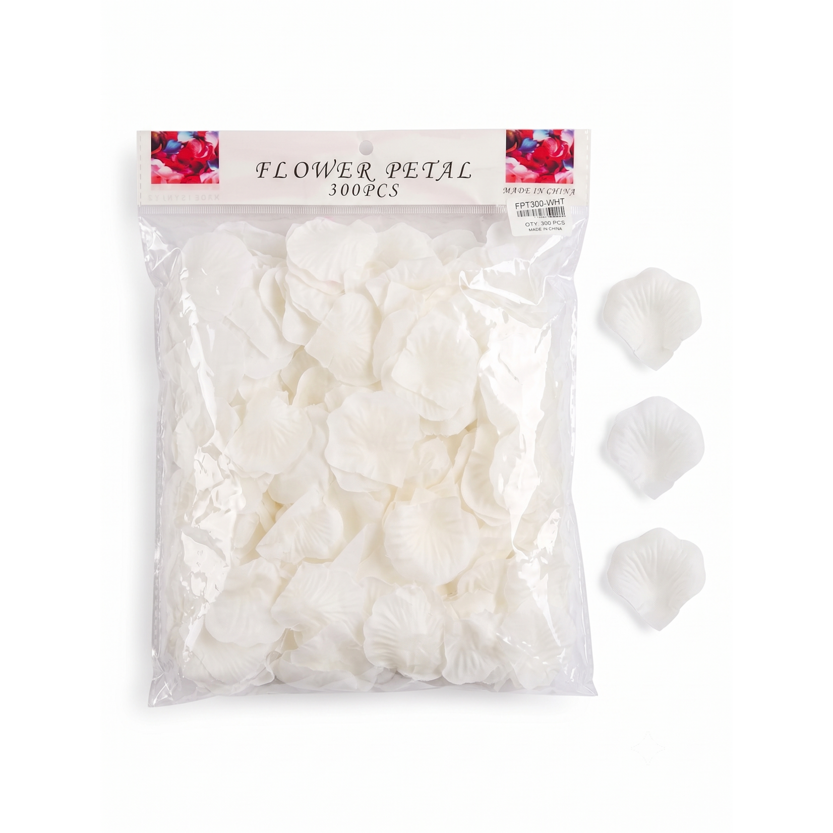 300 Silky Artificial Rose Petals Vibrant Décor for Weddings, Quinceañeras & Parties