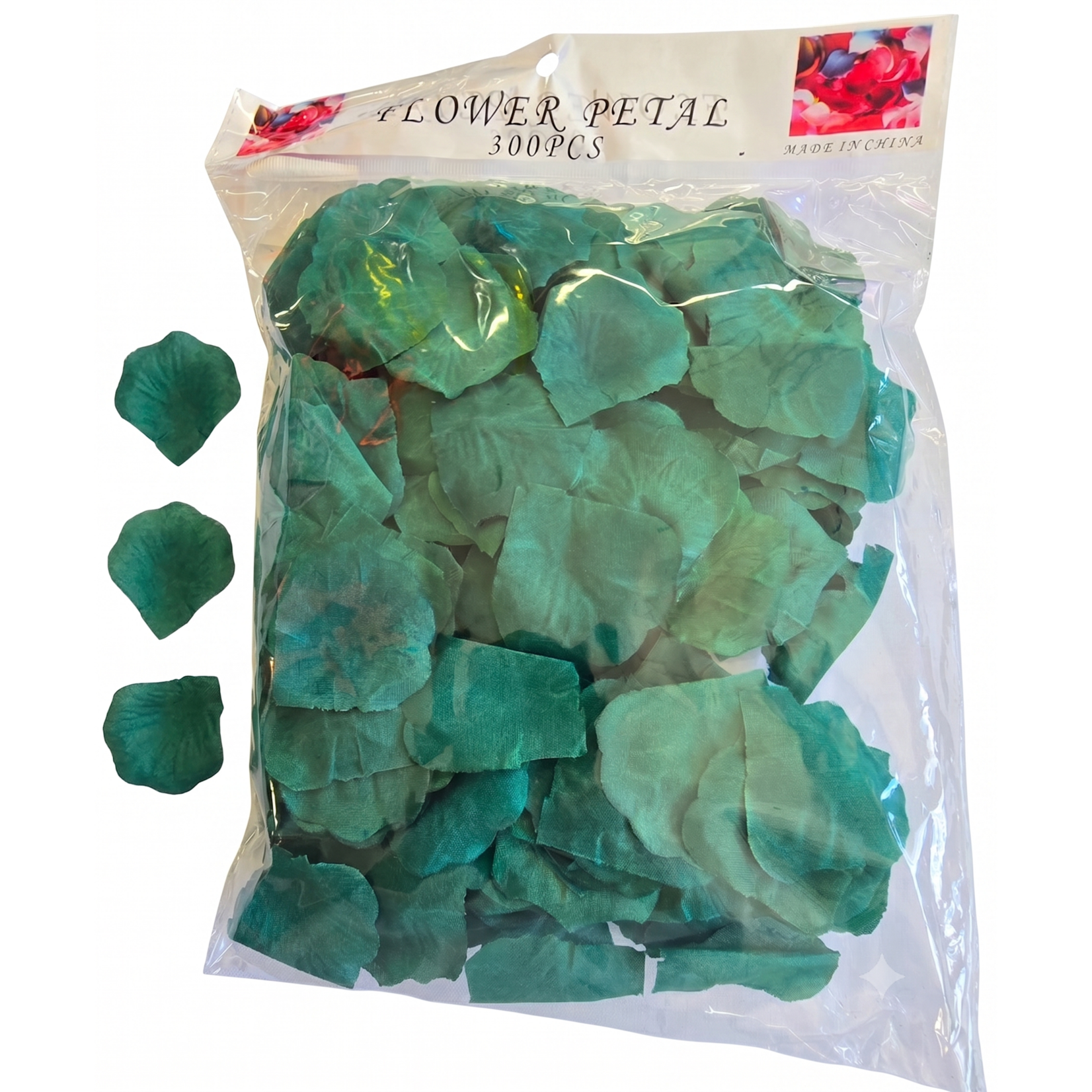 300 Silky Artificial Rose Petals Vibrant Décor for Weddings, Quinceañeras & Parties