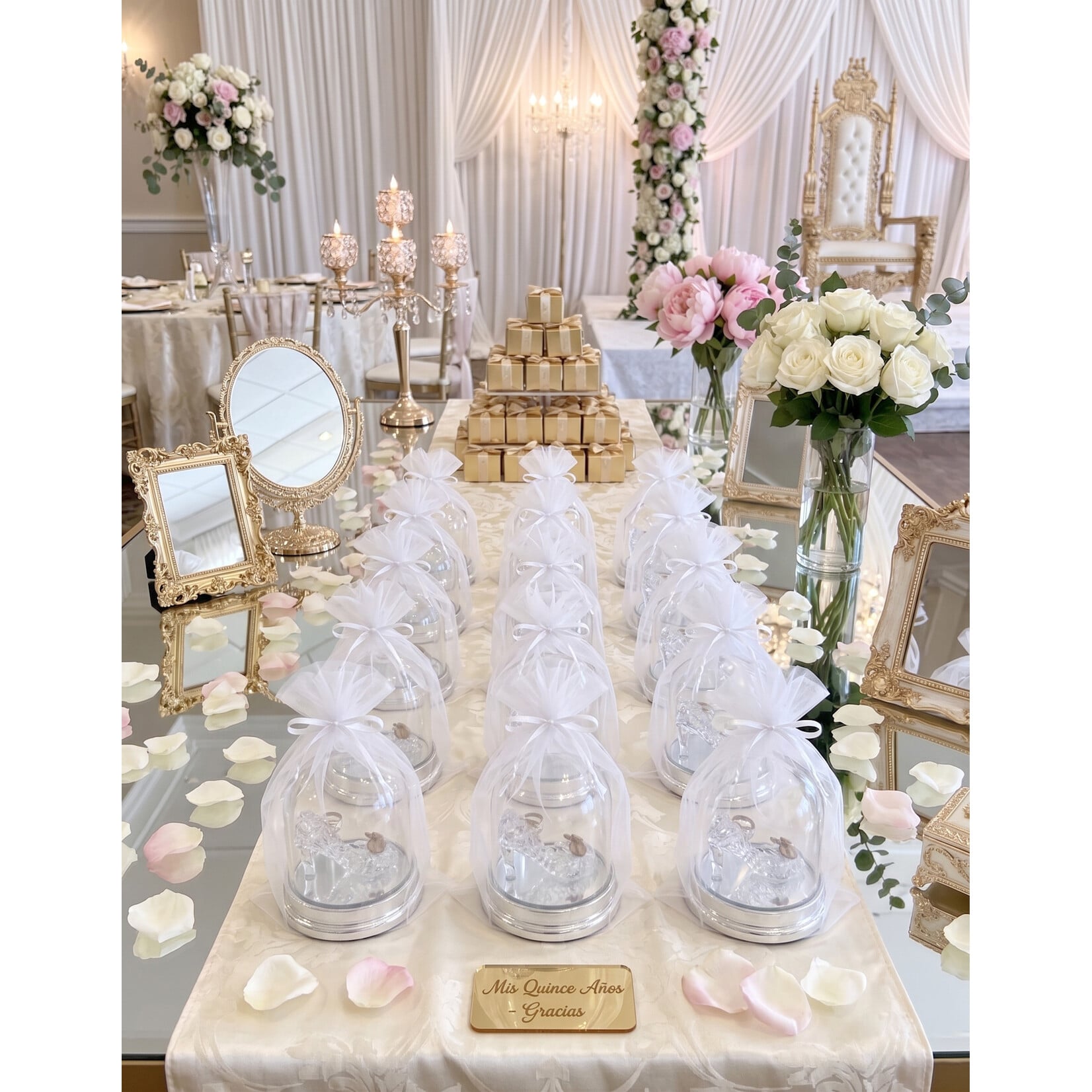3" Clear Plastic  Dome with Base 12pc - Baby Shower Baptism Wedding Party Favor