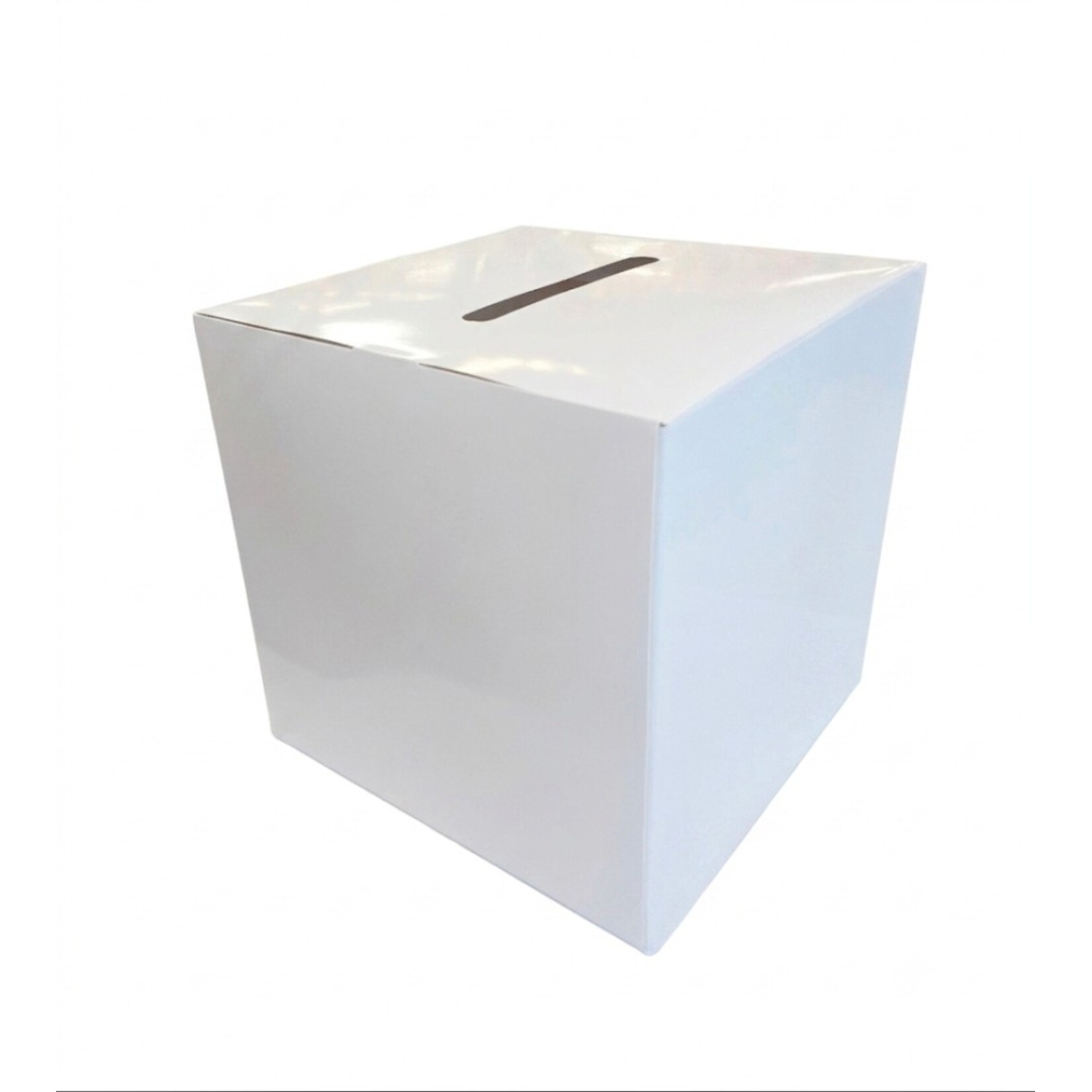 10" Card Box  Foldable Slit - Baby Shower Wedding Gender Reveal Parties