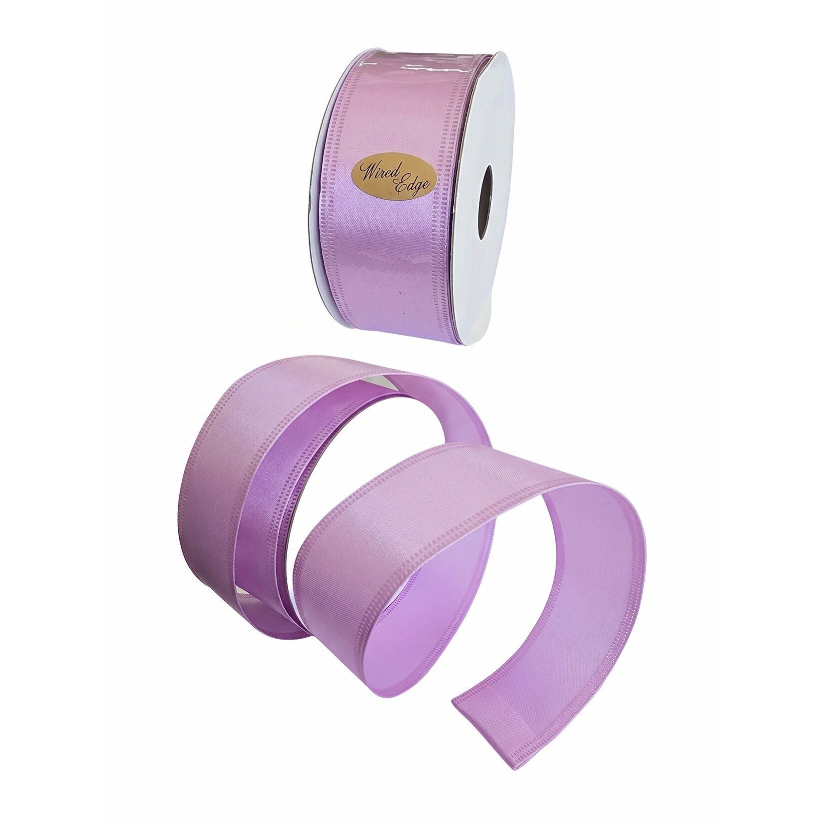 1.5" Wired Satin Ribbon – 10 Yards | Premium Silky Finish for Floral, Gift & Event Decor