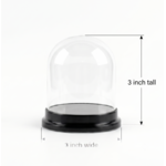 3 " Dome with base party favor 12pc -