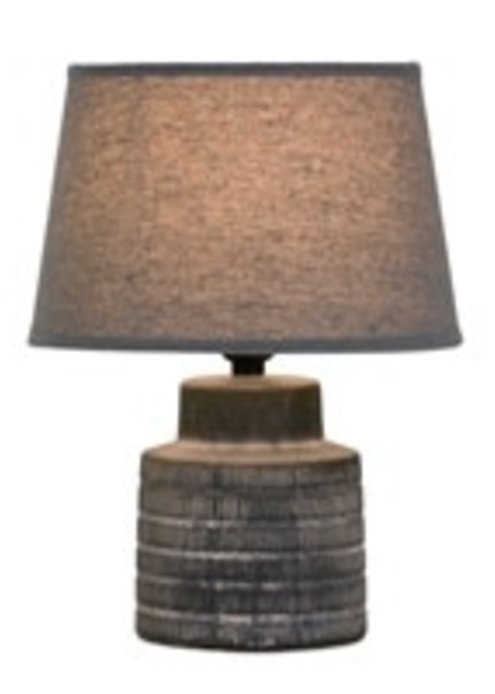Melrose Table Lamp 13" Terra Cotta/Linen