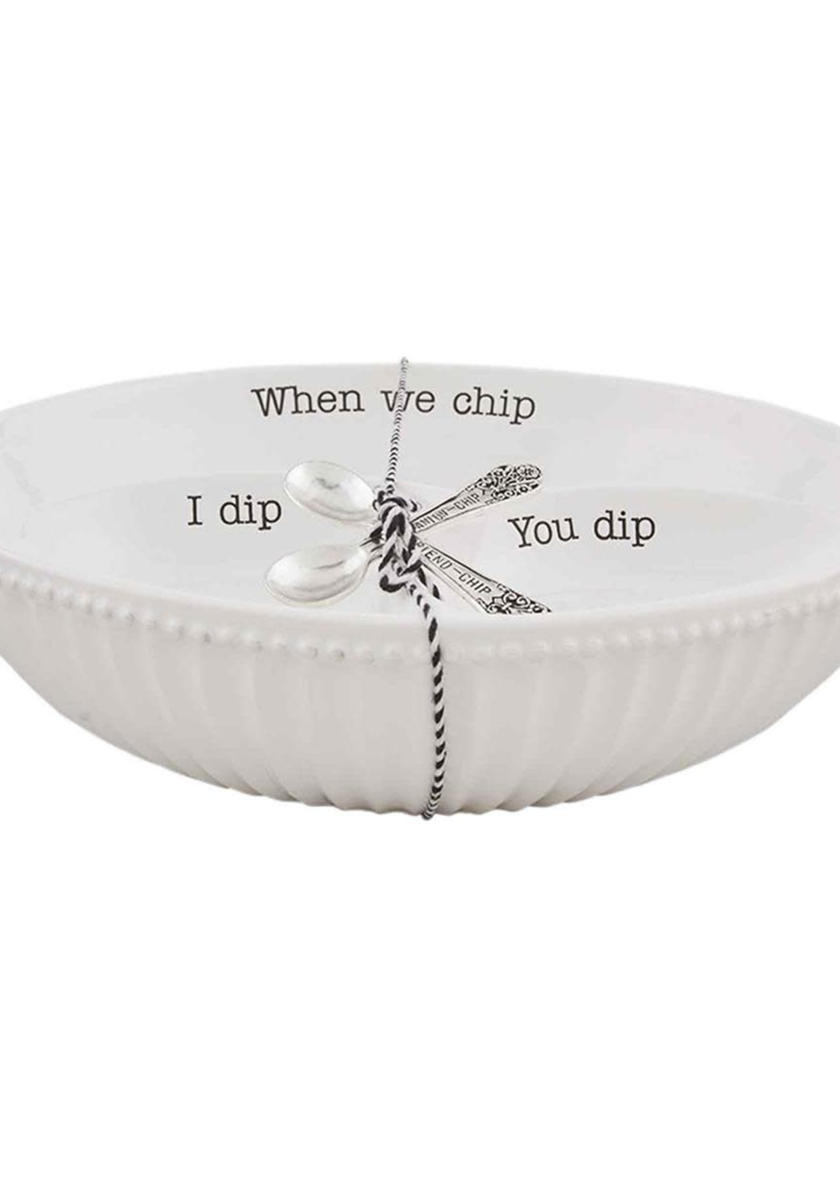 Mudpie Chip and Dip Bowl Set