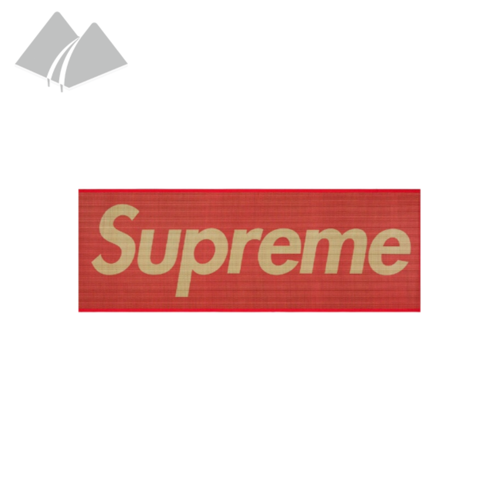 Supreme Supreme Woven Straw Mat Red - Vacaville