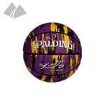 Spalding Spalding Kobe Bryant Marble Series Purple Yellow Basketball