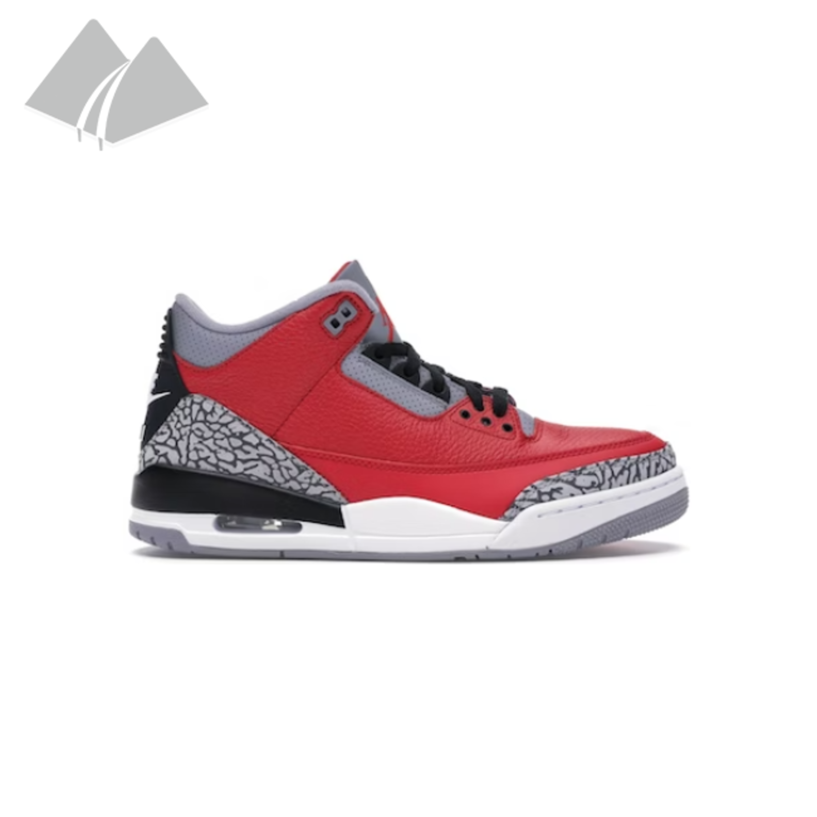 Jordan 3 M Fire Red Cement Nike Chi The Valley Store