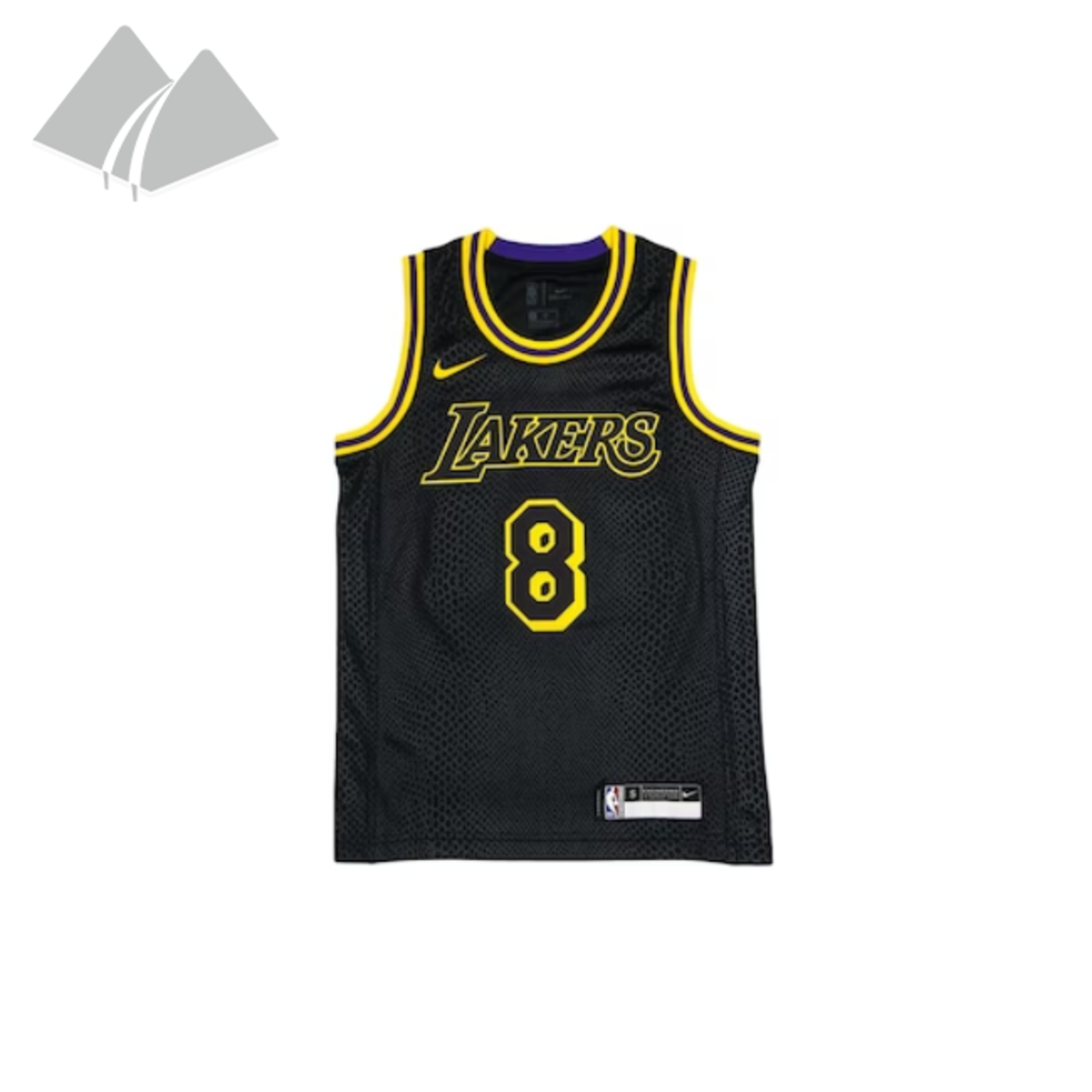 Nike Nike Kids Los Angeles Lakers Kobe Bryant Black Mamba City Edition Swingman Jersey Black/Gold