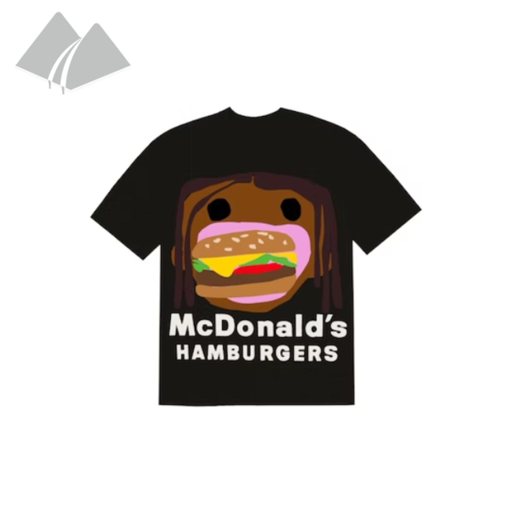 Travis Travis Tee CPFM 4 CJ Burger Mouth Black