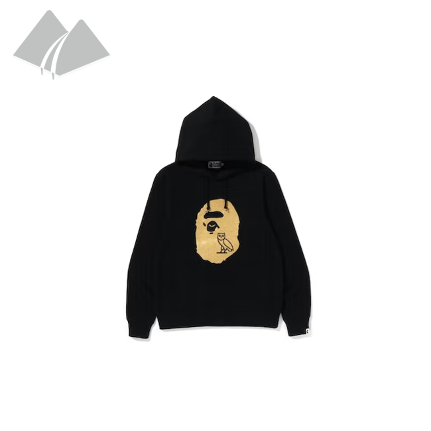 Bape BAPE Hoodie OVO Ape Head Pullover Black Gold