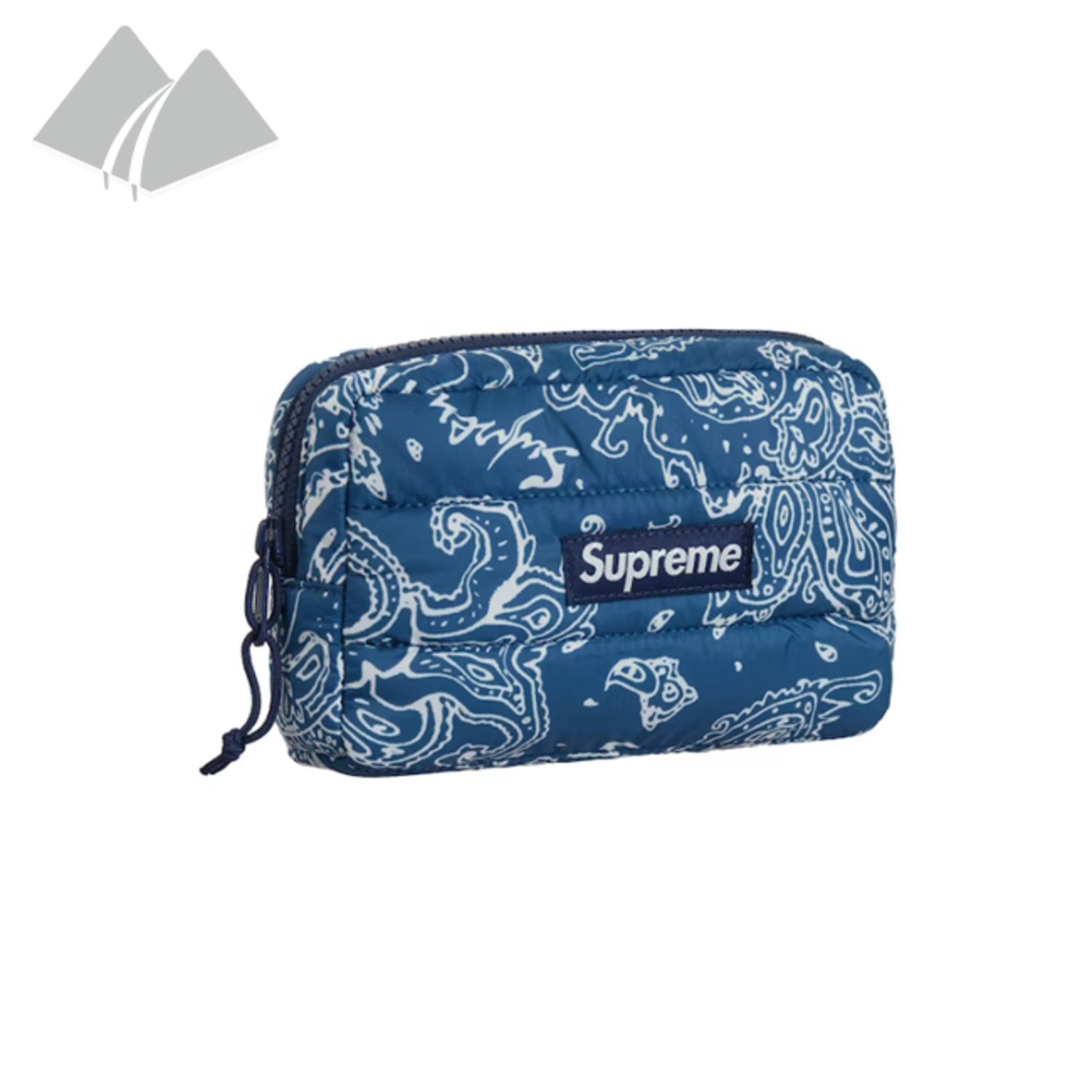 Supreme Supreme Puffer Pouch Blue Paisley - Vacaville