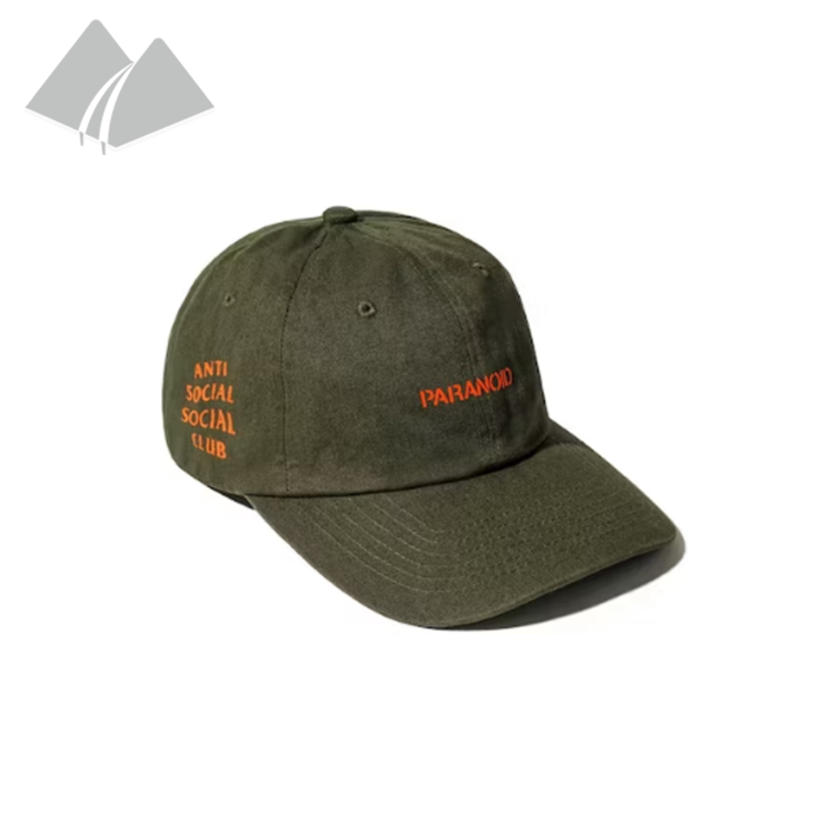 Anti Social Social Club Anti Social Social Club x Undefeated Paranoid Cap Olive