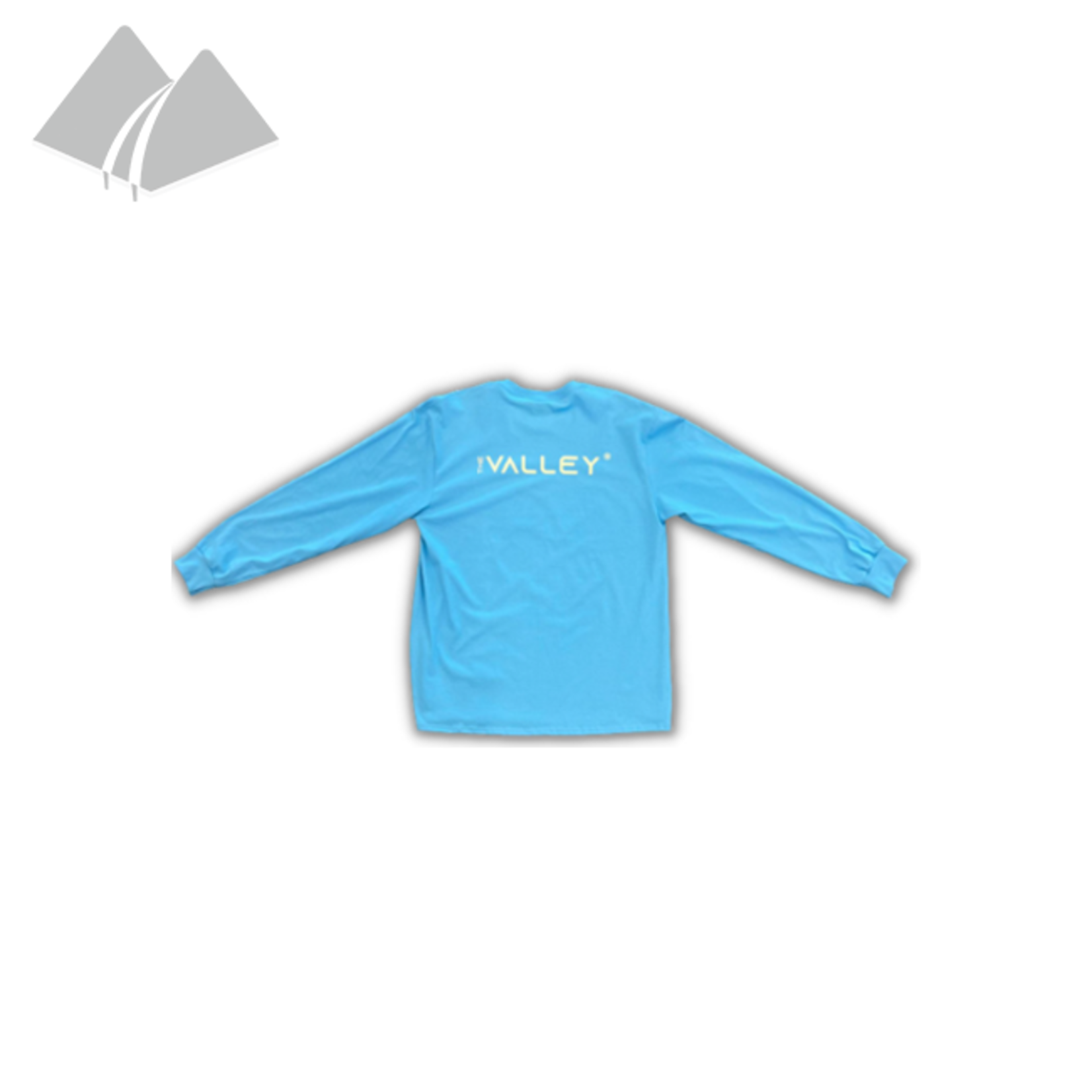 The Valley The Valley L/S Tee Winter Baby Blue