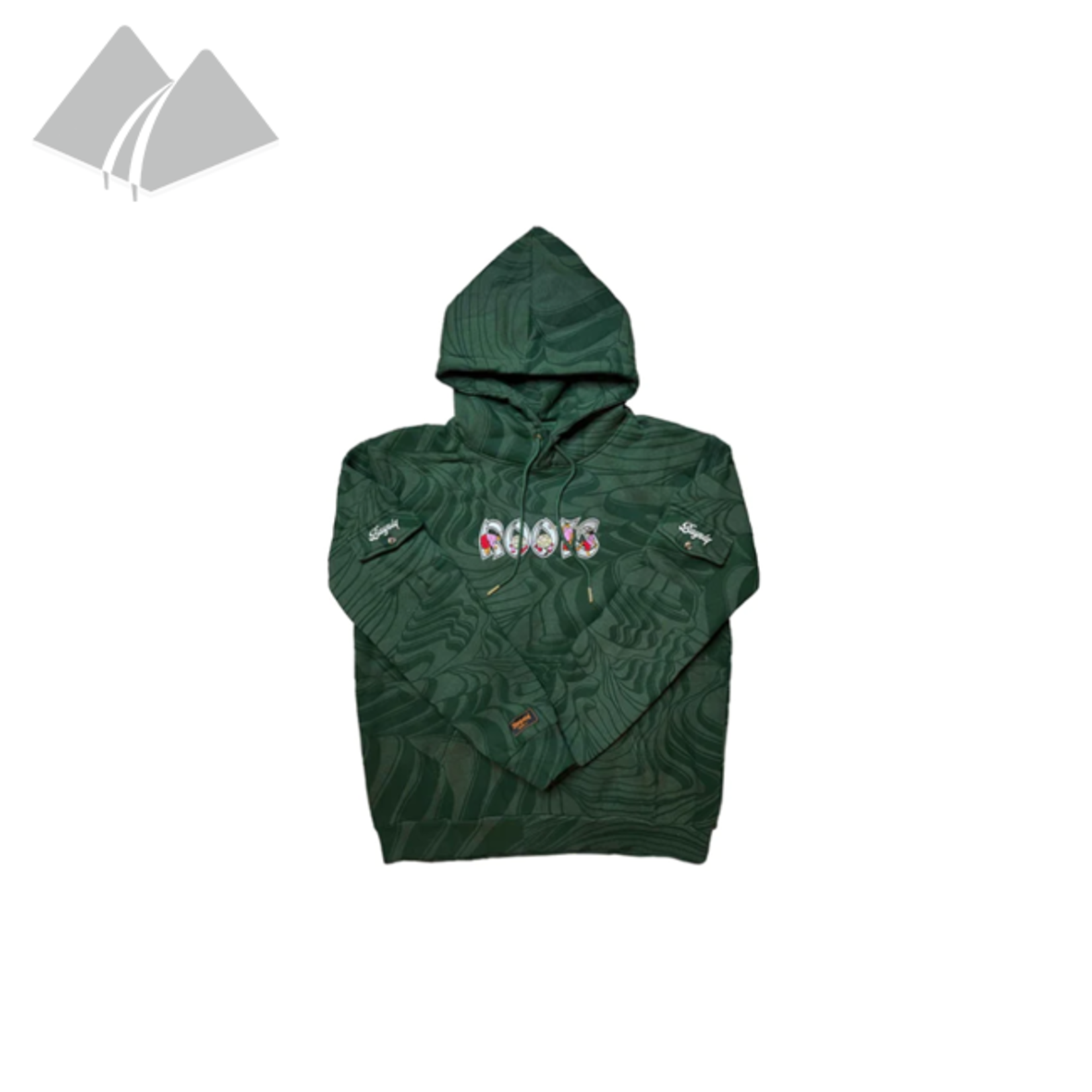 Baysiq BaySiq Hoodie Roots Forest Green