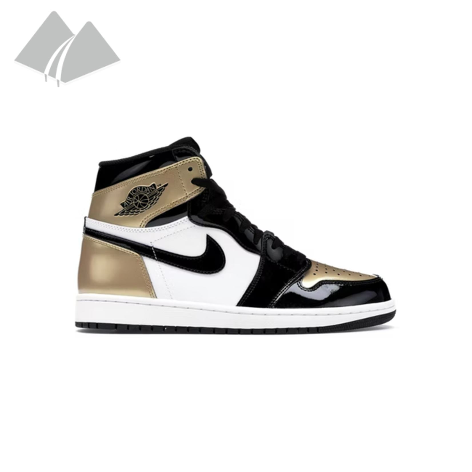 Jordan Jordan 1 High (M) Patent Gold Toe