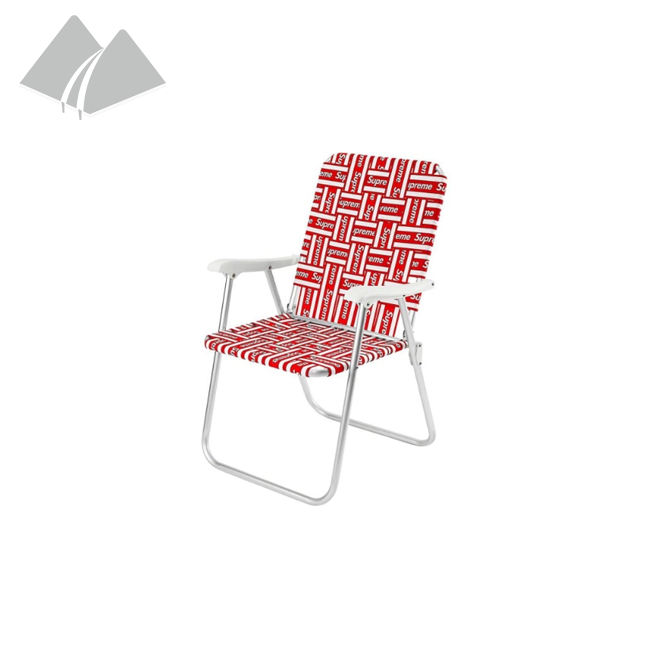 2脚セット　Supreme Lawn Chair red Supreme Supreme Lawn Chair Red - The Valley Store