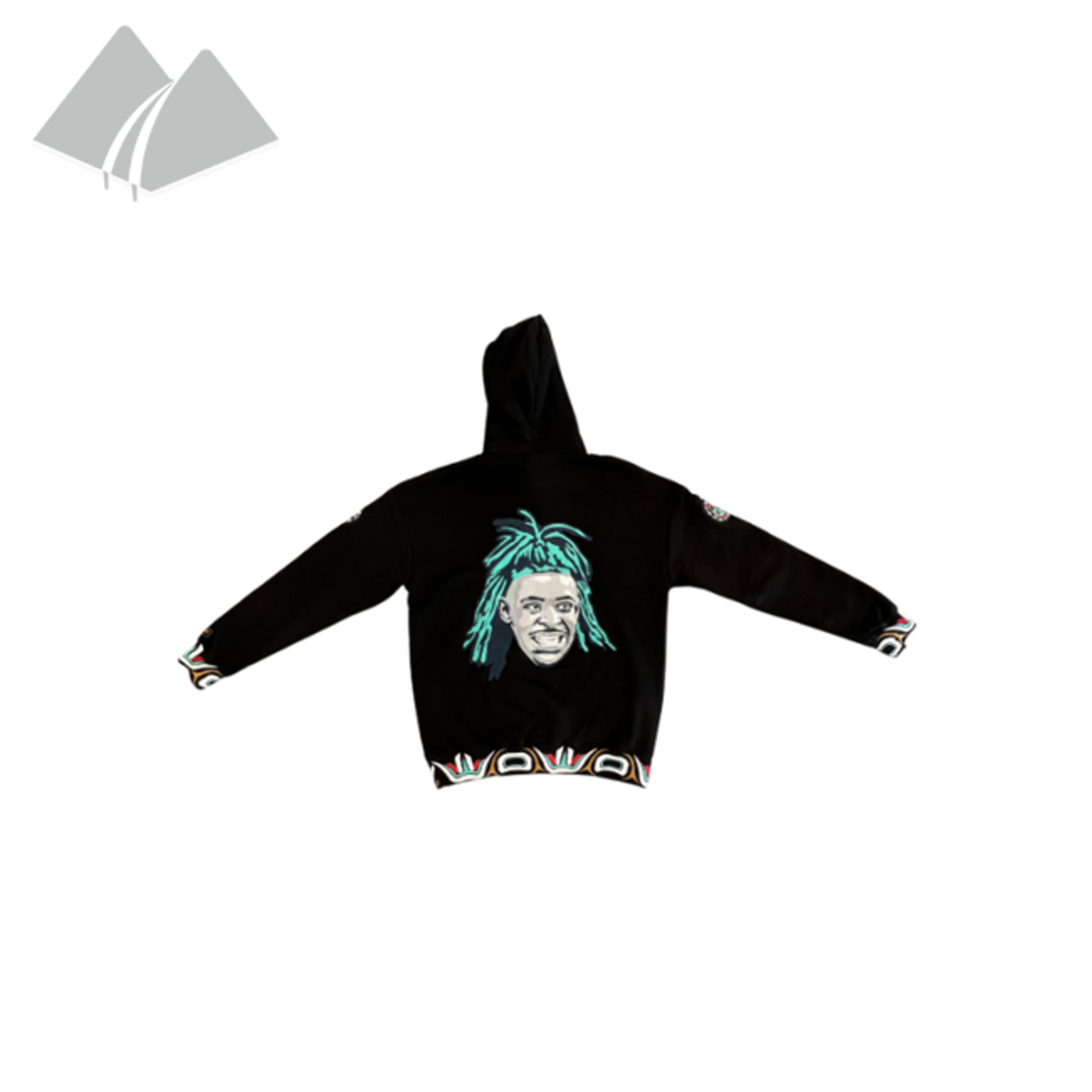 Baysiq BaySiq Hoodie Ja Morant Black Multi Color