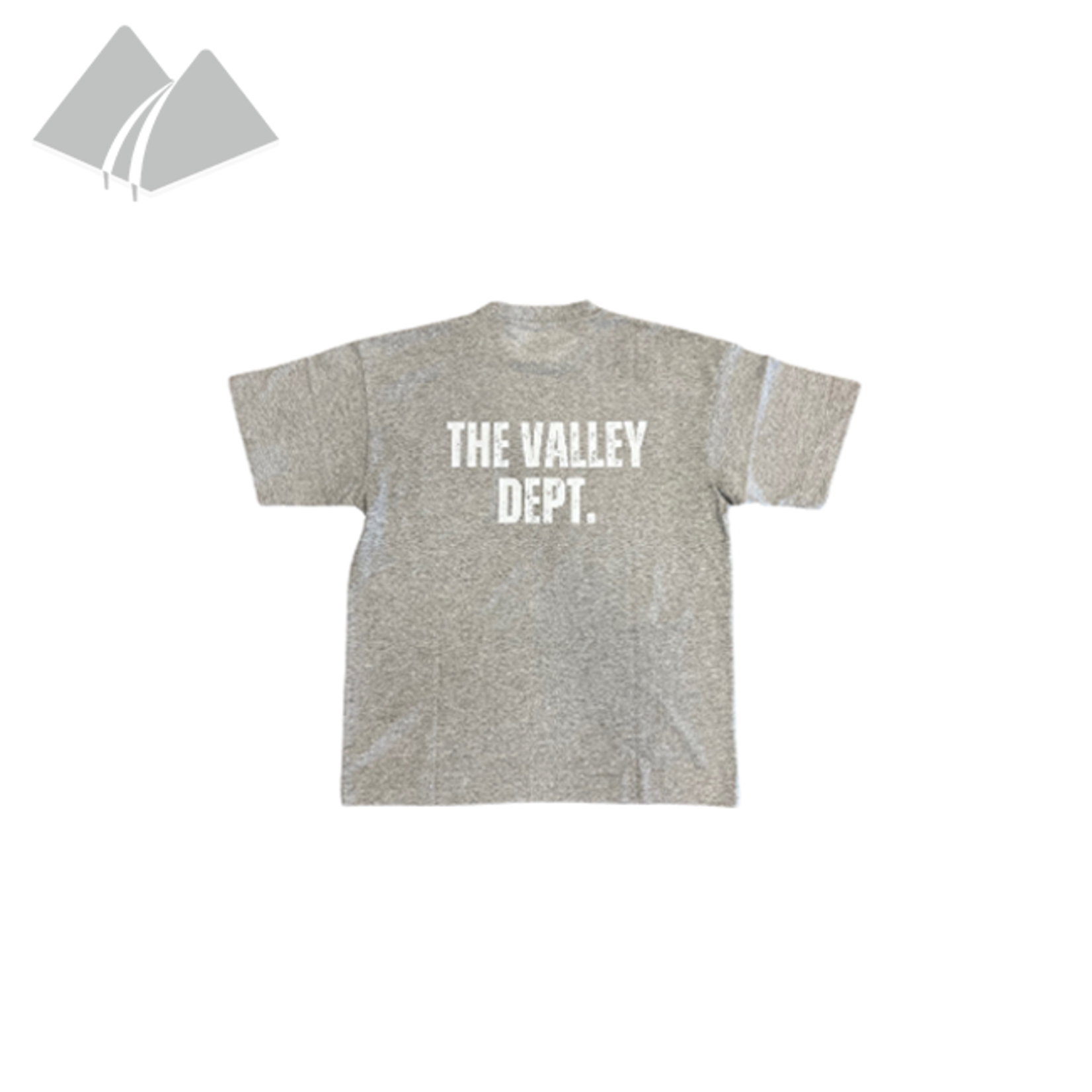 The Valley The Valley Pocket Tee Dept. Heather Grey White