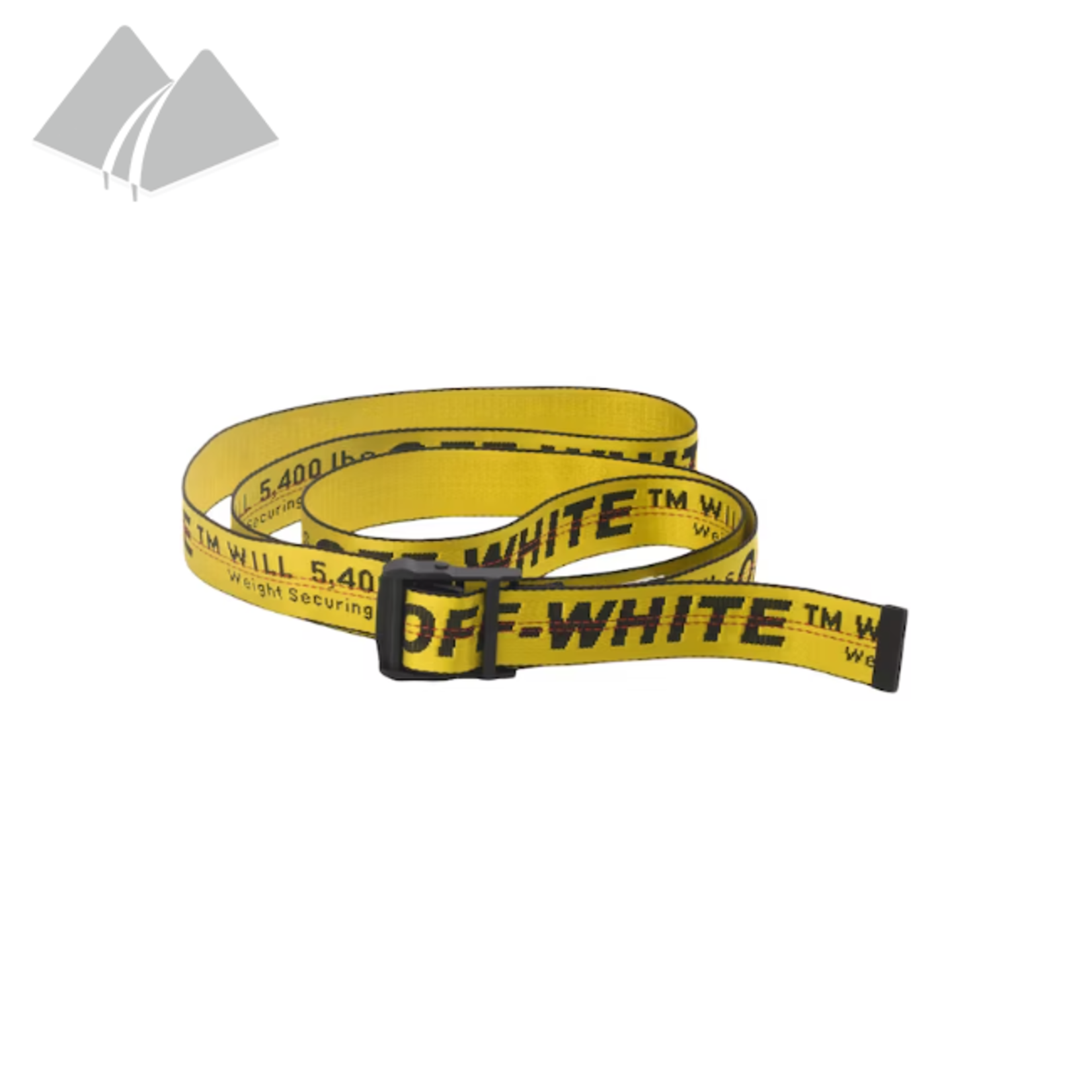 Supreme Off-White Industrial Belt Yellow Black