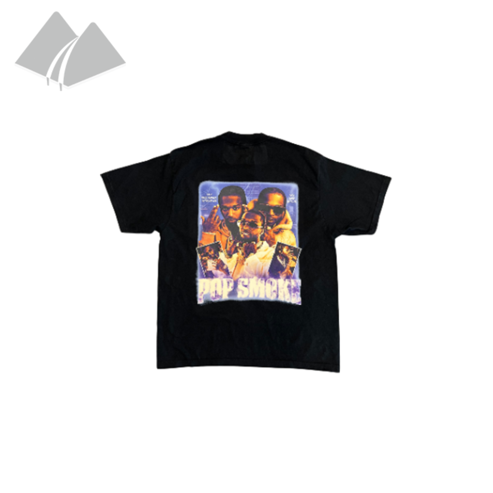 The Valley The Valley Tee Pop Smoke Black