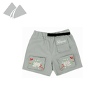 Baysiq BaySiq Shorts Utility Flower Grey