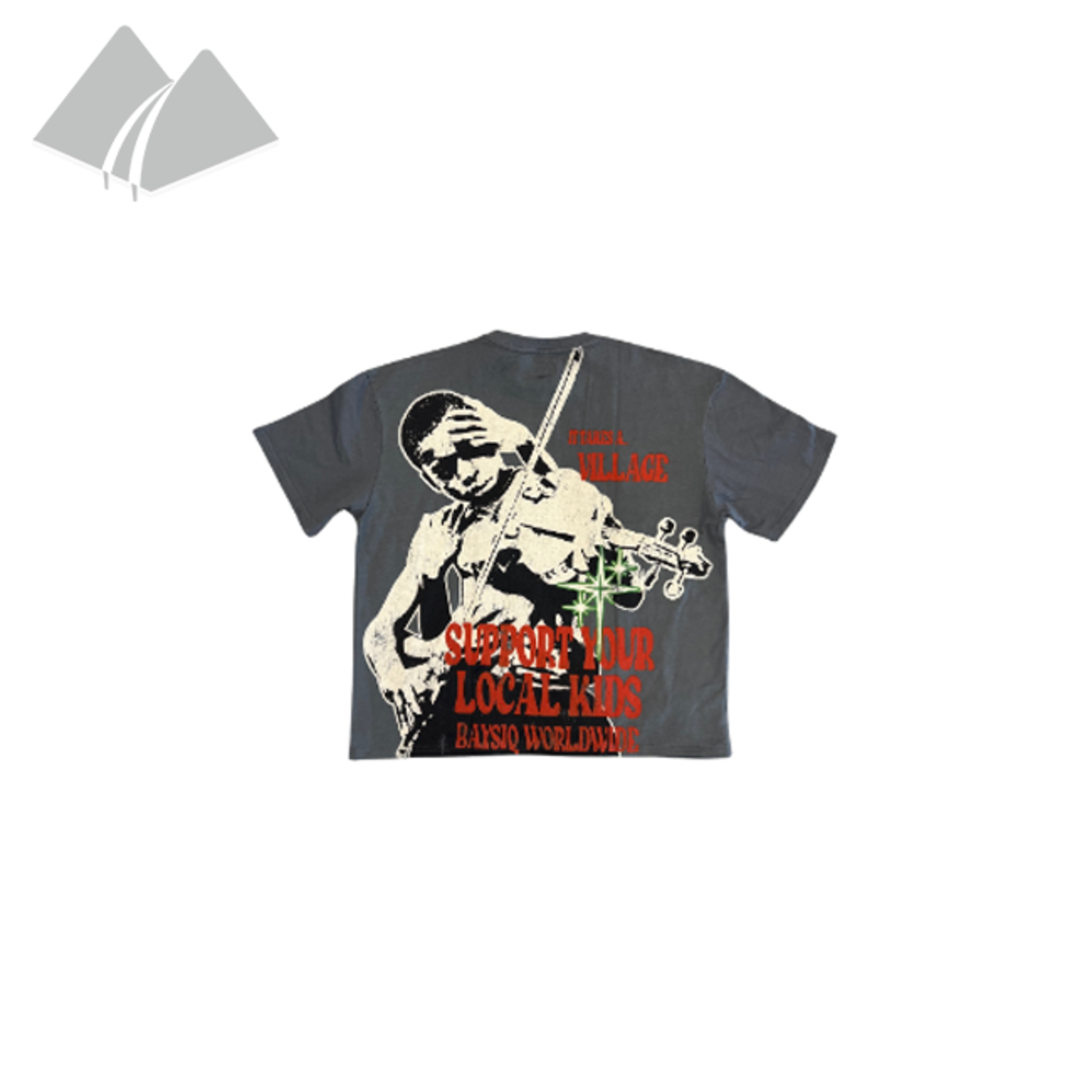 Baysiq BaySiq Tee Support Local Kids Slate