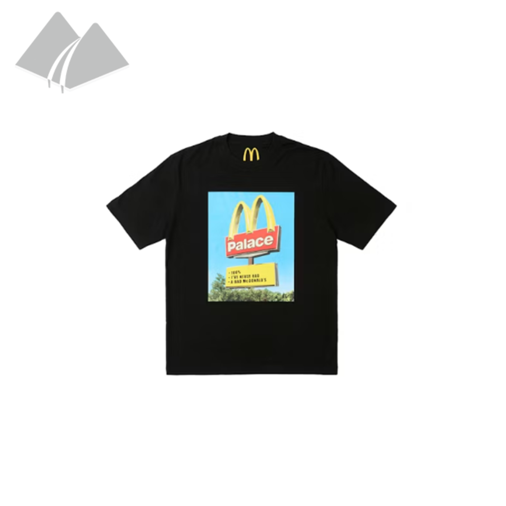 Palace Palace x McDonald's Sign Tee Black