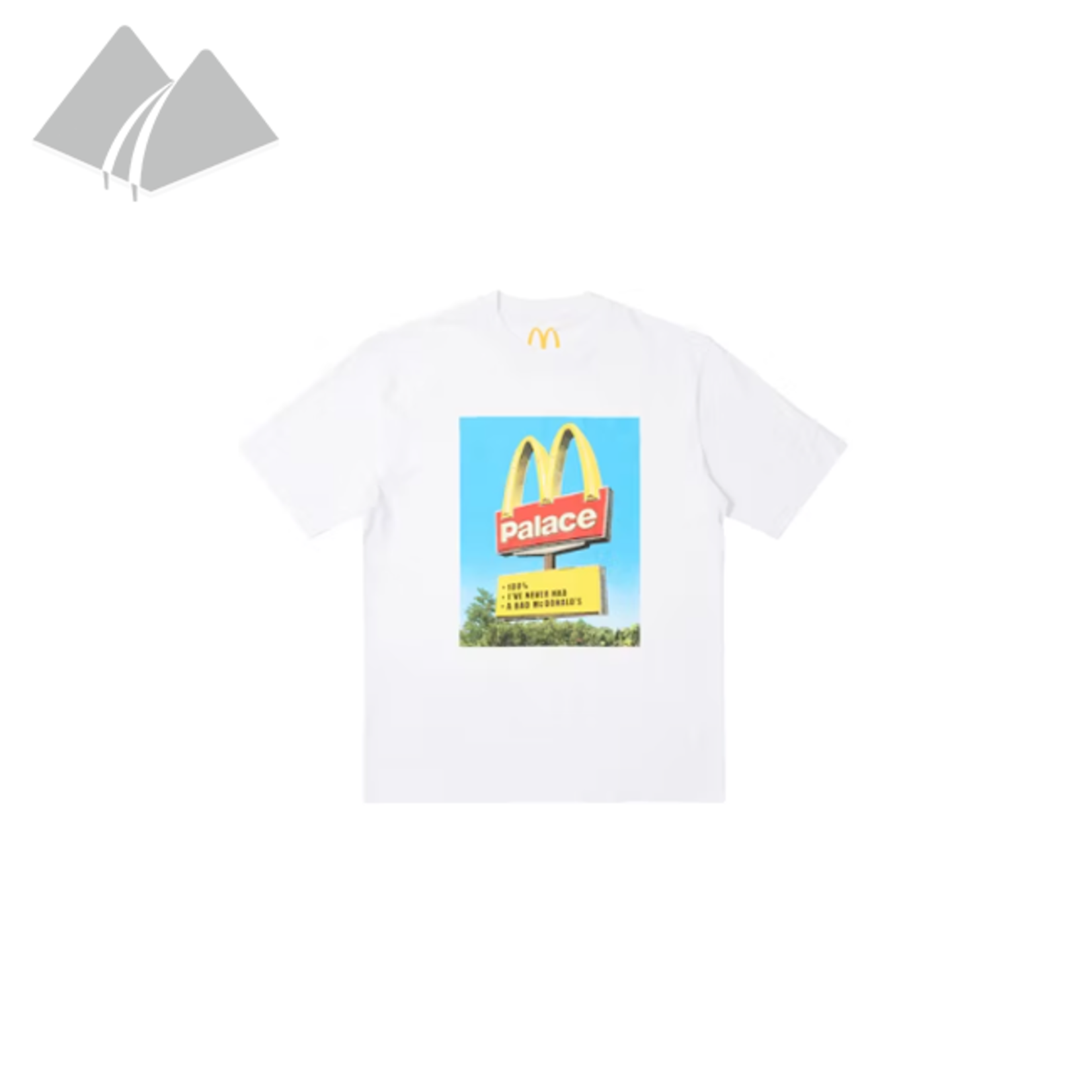 Palace Palace x McDonald's Sign Tee White