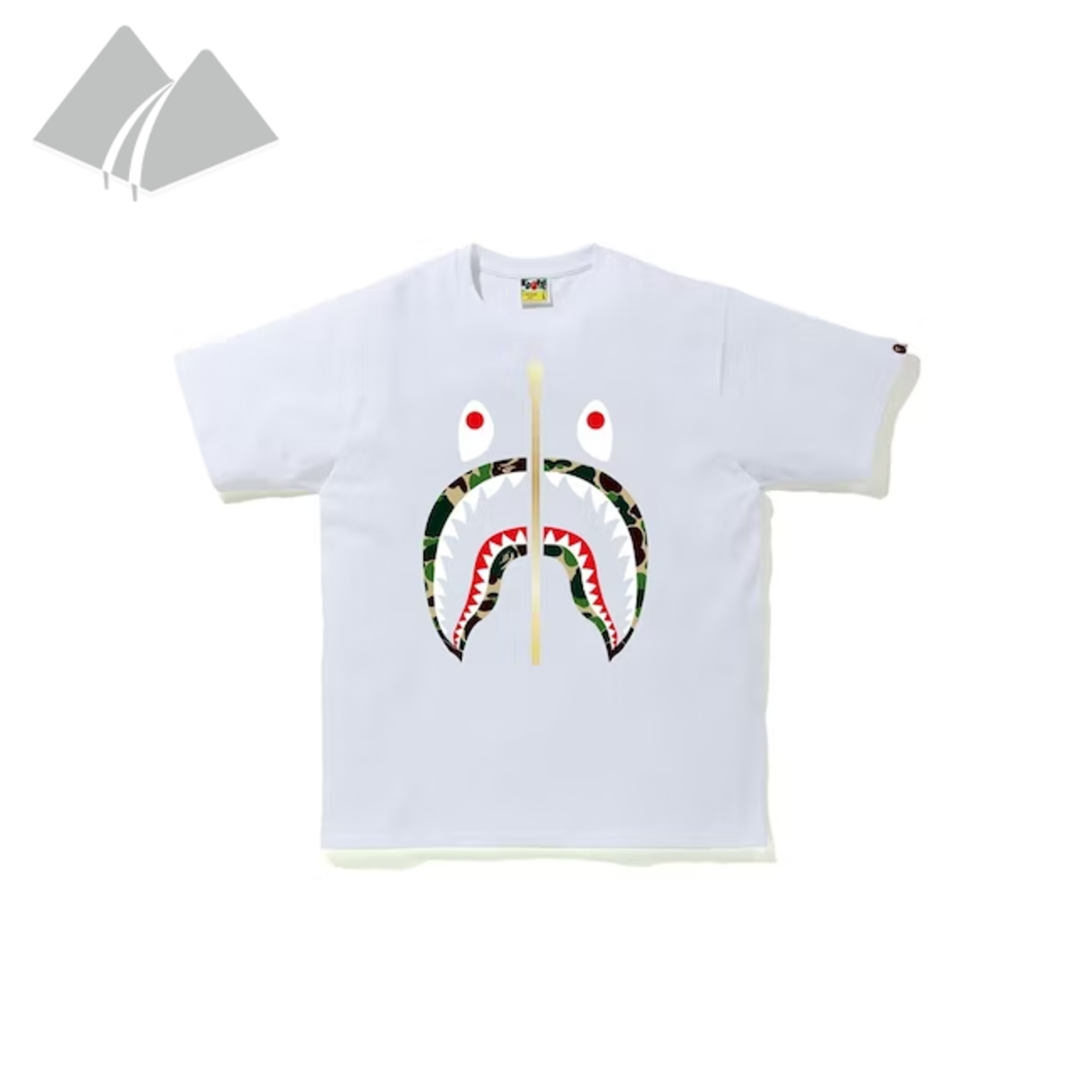 Bape BAPE Tee ABC Camo Shark White Green (SS22)