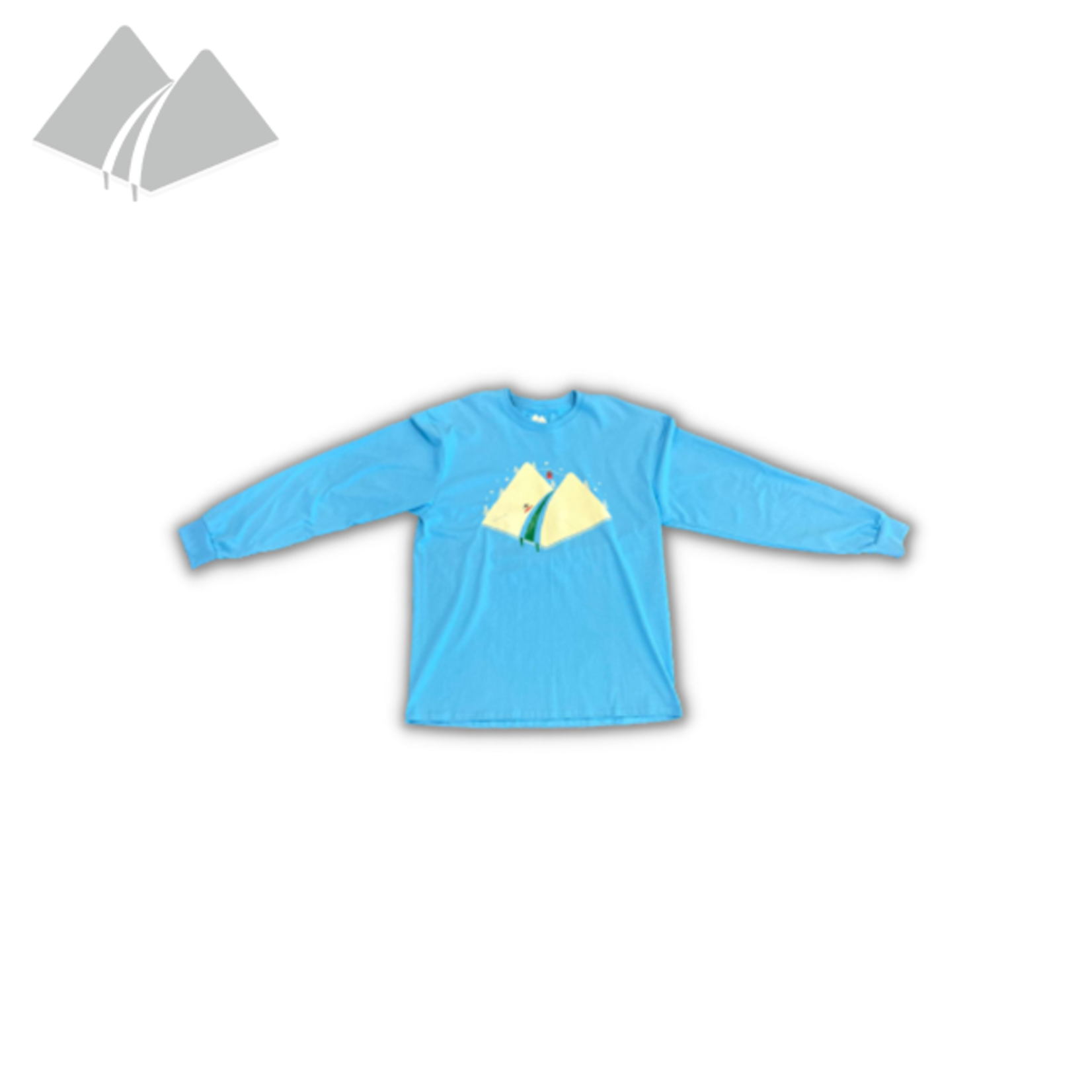 The Valley The Valley L/S Tee Winter Baby Blue