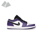 Jordan Pre-Owned Jordan 1 Low (M) Court Purple White