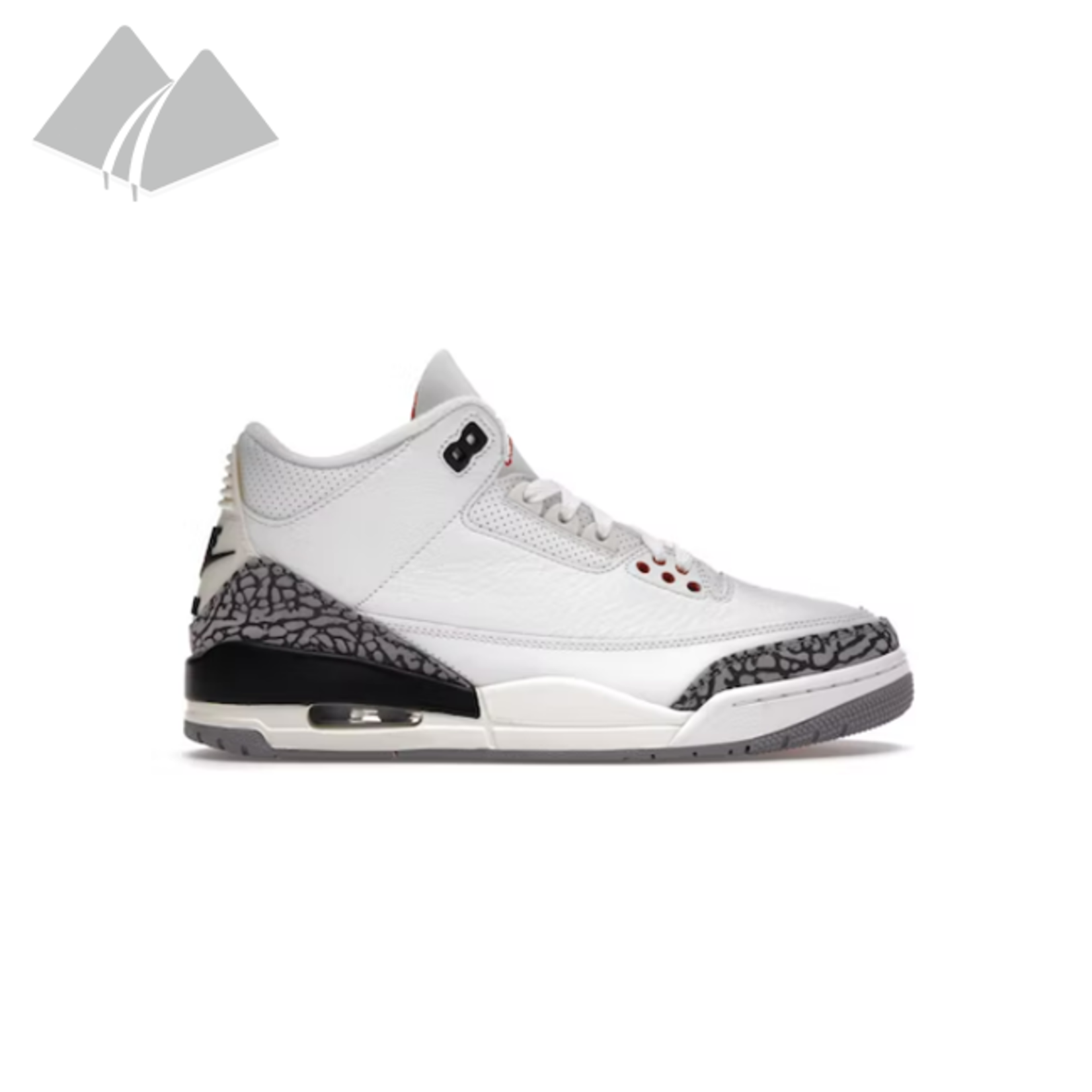 Jordan Pre-Owned Jordan 3 (M) White Cement Reimagined