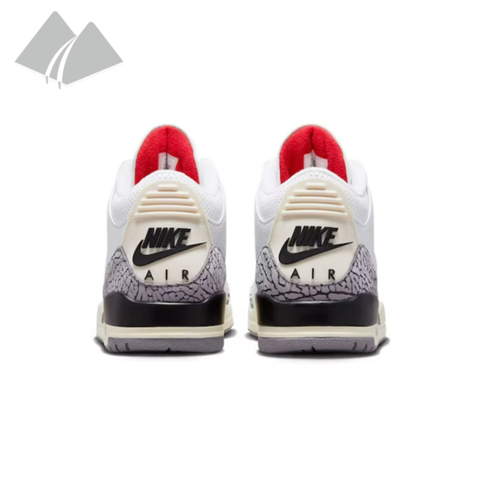 Jordan Pre-Owned Jordan 3 (M) White Cement Reimagined