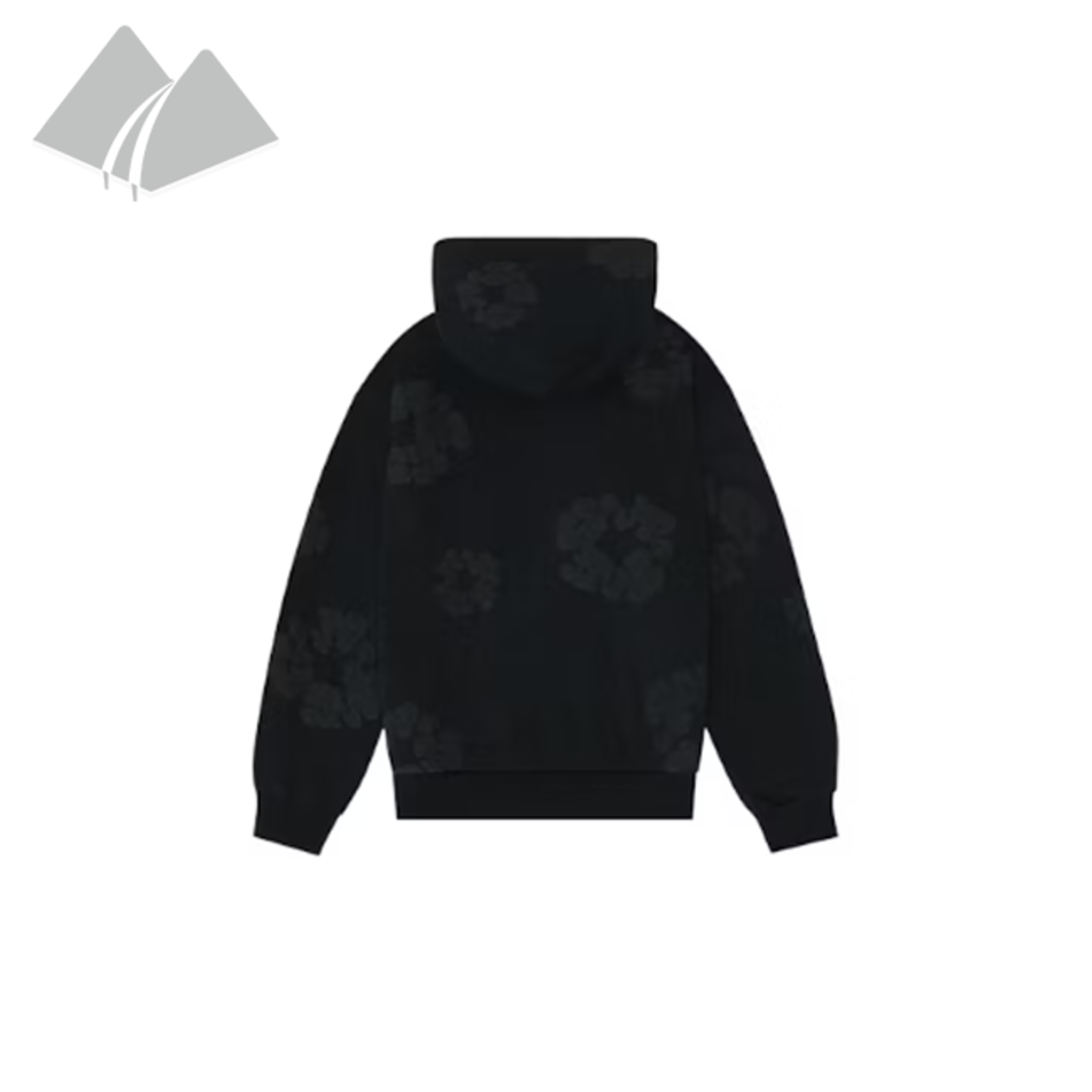 Denim Tears Denim Tears Hoodie Cotton Wreath Black Monochrome