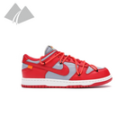Nike Pre-Owned Nike Dunk Low (M) Off-White University Red