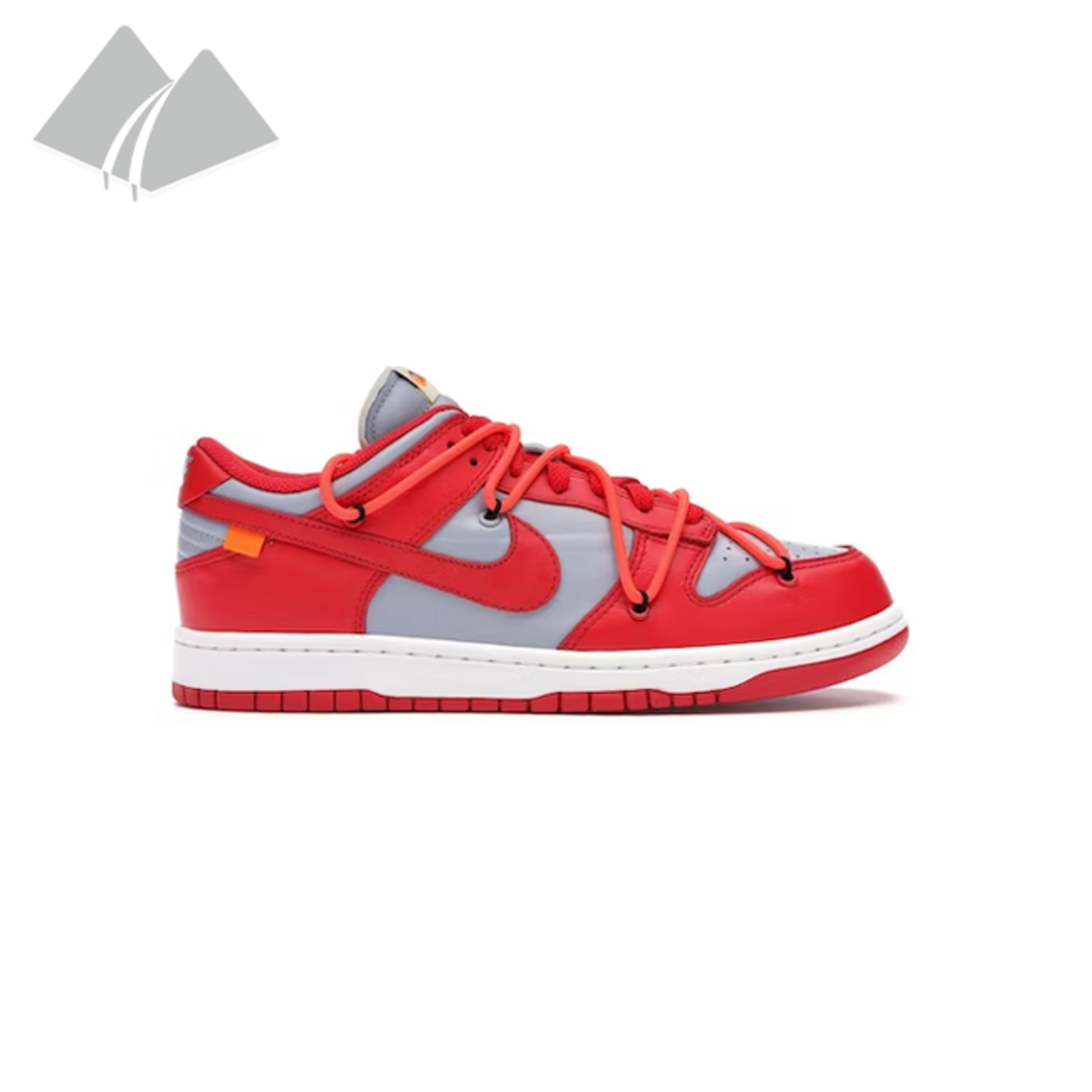 Nike Pre-Owned Nike Dunk Low (M) Off-White University Red