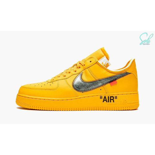 NIKE AIR FORCE 1 LOW "Off-White - University Gold" NIKE AIR FORCE 1 LOW "Off-White - University Gold"