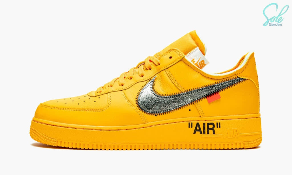 air force 1 low off white university gold