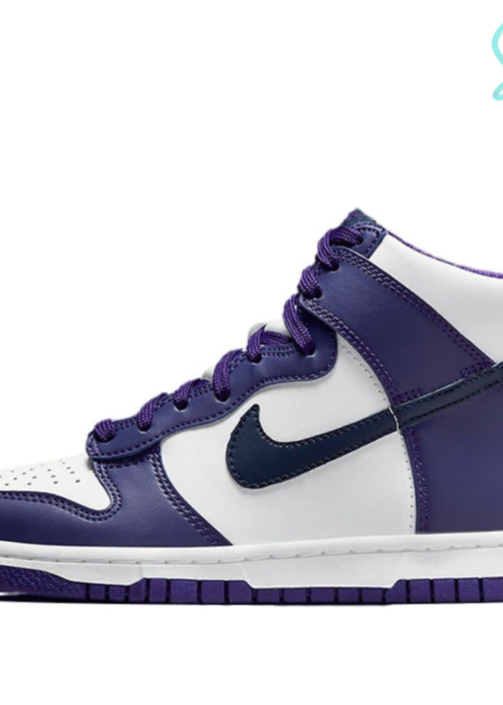 Nike Dunk High "Navy Court Purple"