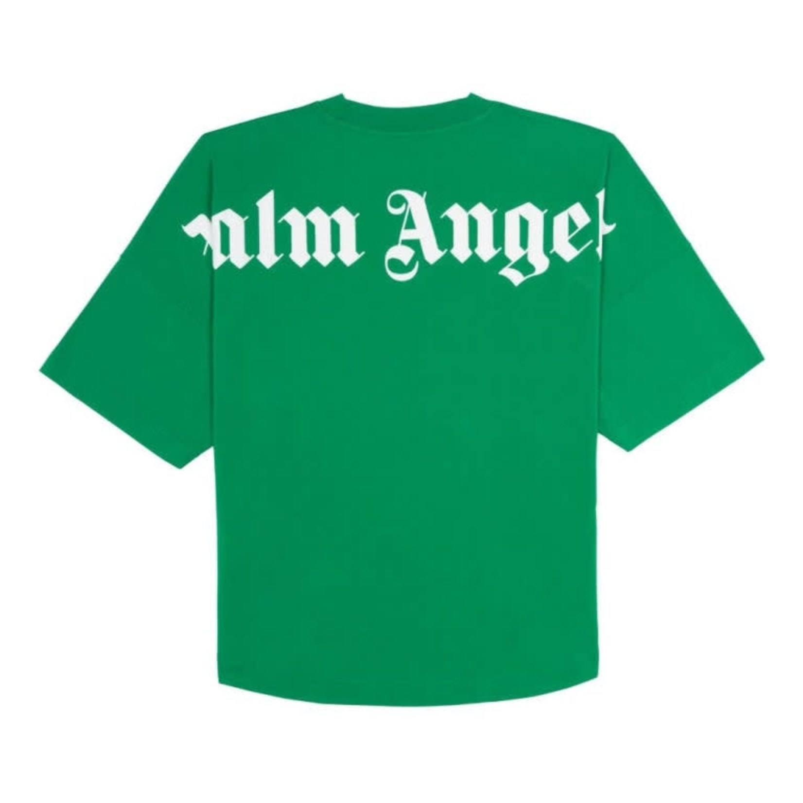 PALM ANGELS OVERSIZED TEE GREEN