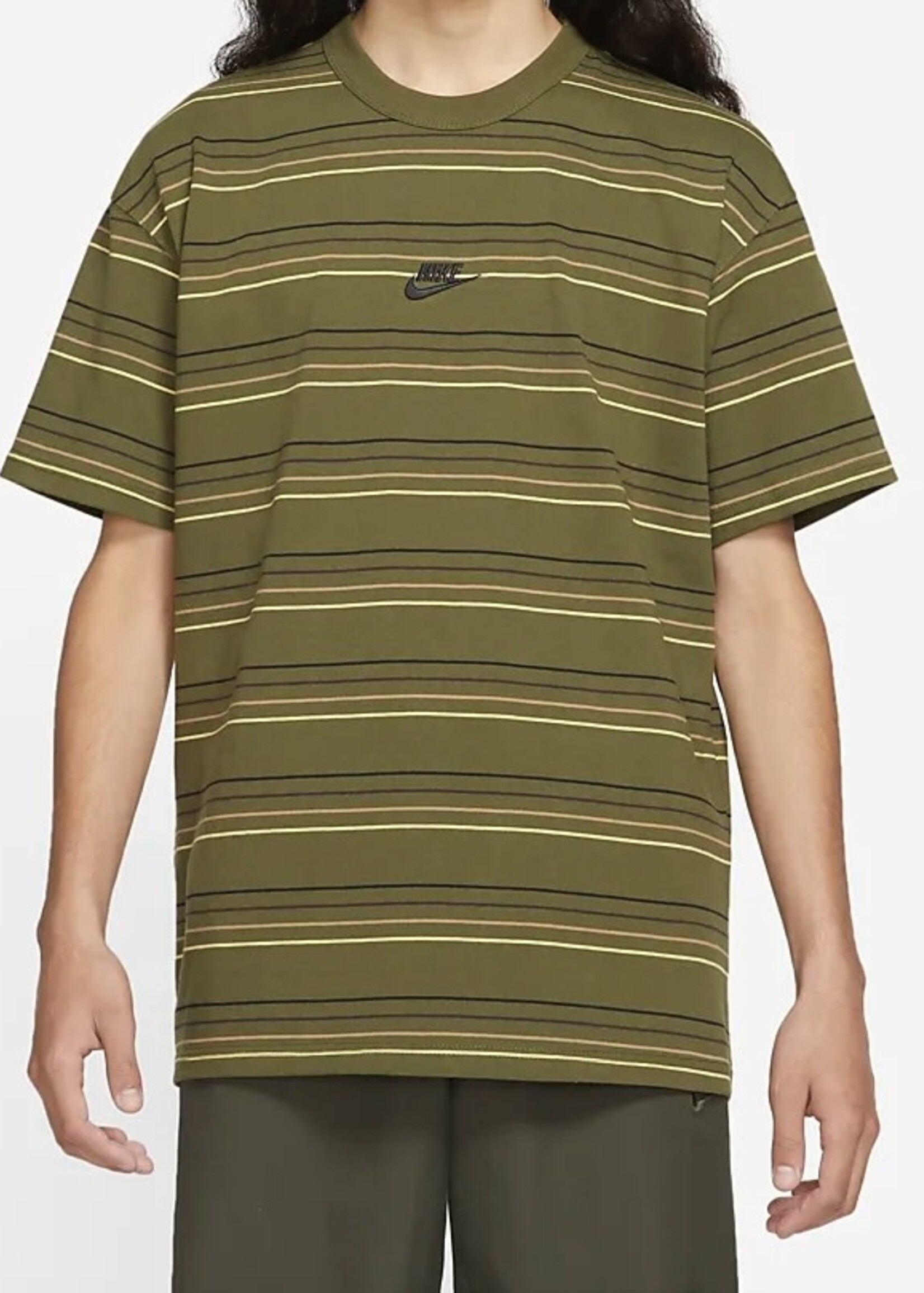 Nike Olive Stripe T-Shirt