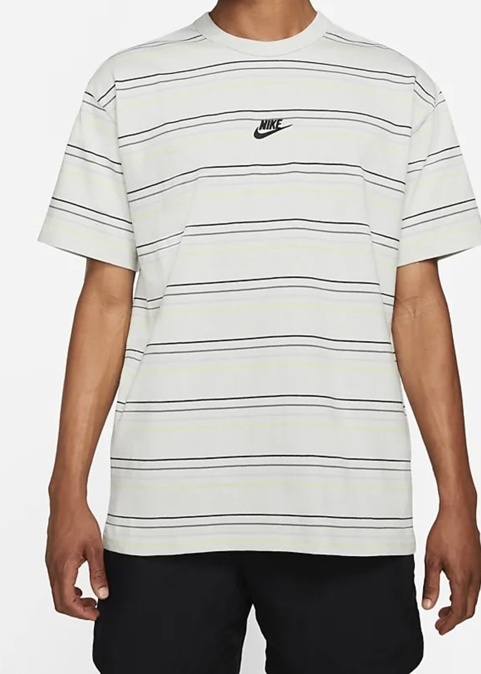 Nike Nike Premium Tee Grey Stripe