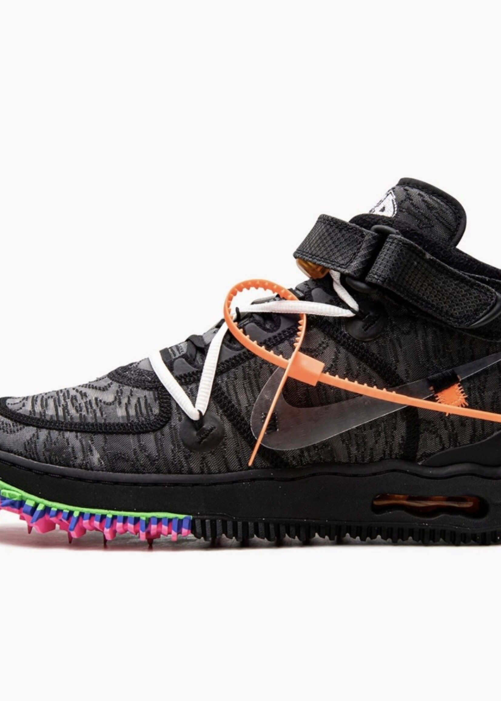 Off White Nike Air Force 1 Mid Off White “Black”