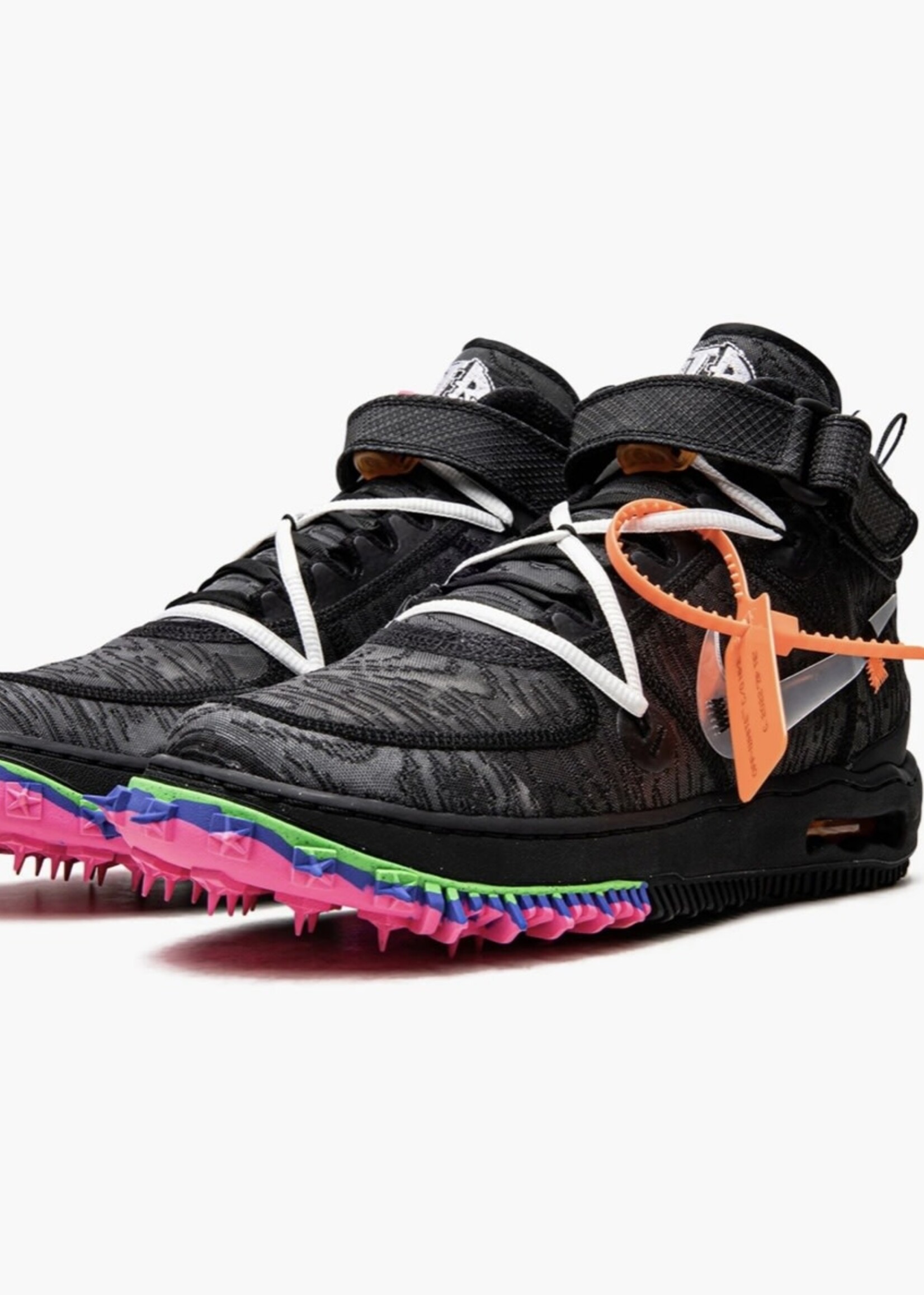 Off White Nike Air Force 1 Mid Off White “Black”