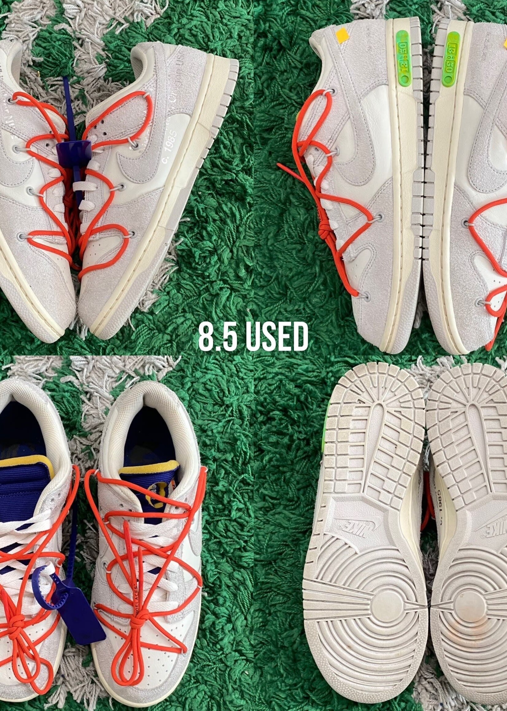 Off White Nike Dunk Low Off-White "Lot 13"