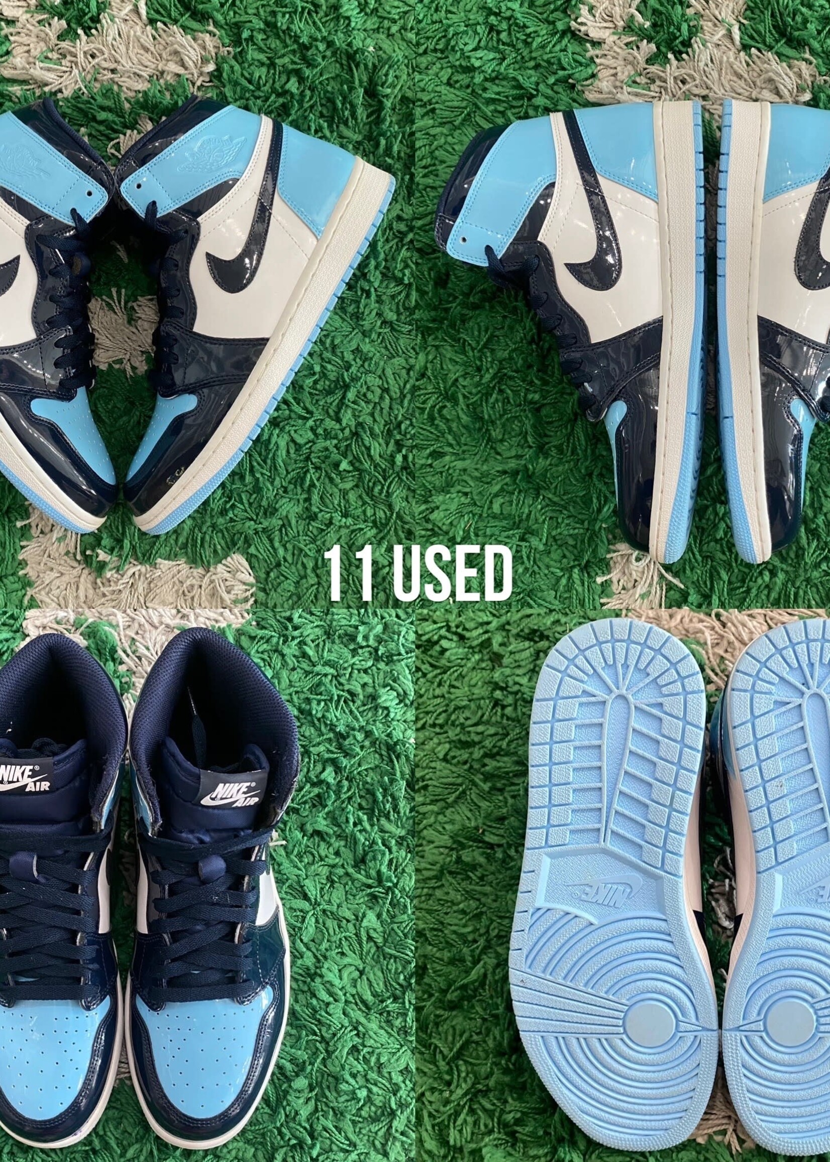 Jordan Air Jordan 1 High "Patent UNC" WMNS