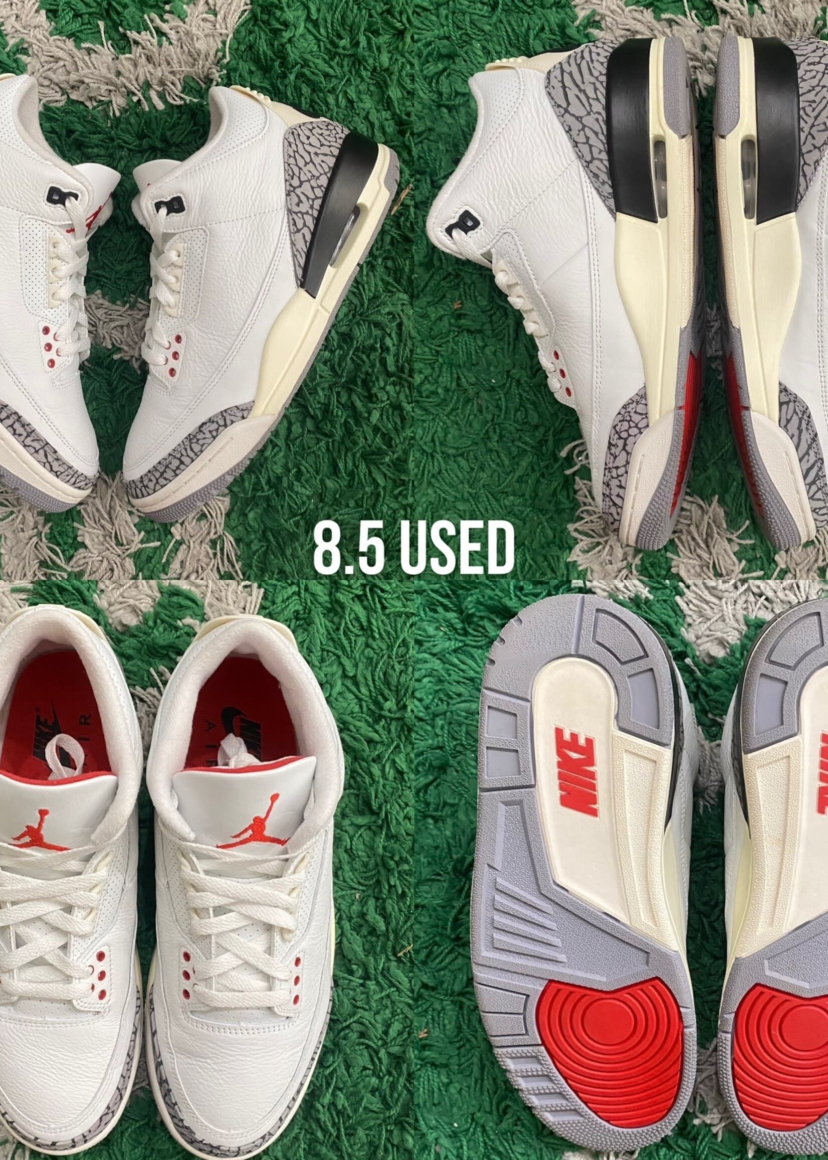 Jordan Air Jordan 3 "White Cement Reimagined"