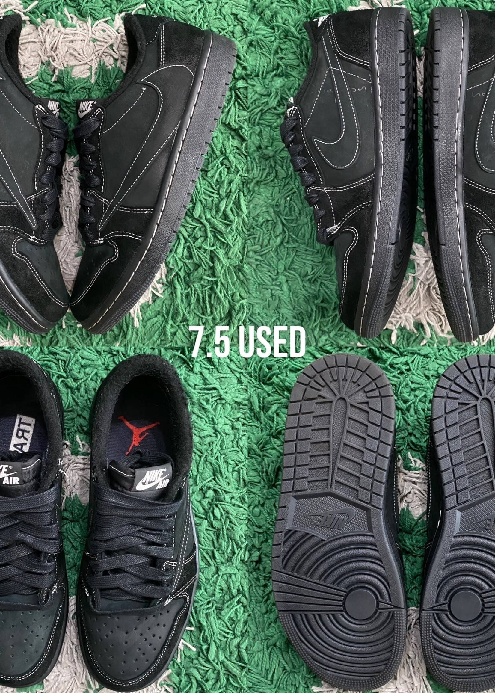 Jordan Air Jordan 1 Low OG Travis Scott “Black Phantom”