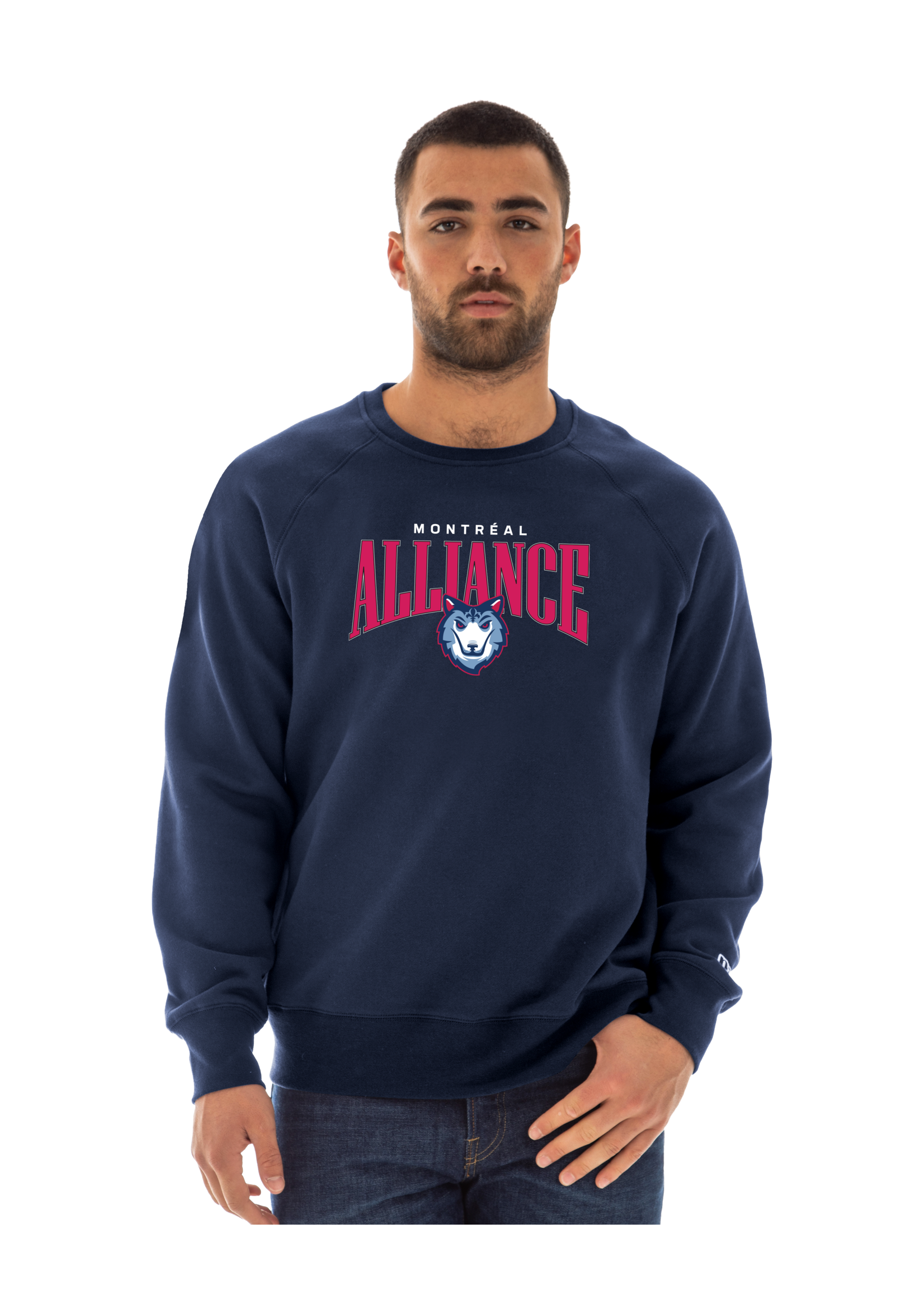 Montréal Alliance Branded Crewneck - Navy