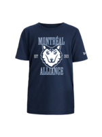 T-shirt avec graphique édition historique de l'Alliance de Montréal pour enfants - Bleu marine